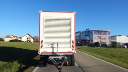 1130 kVA Energieversorger fahrbar-Container Glattblech