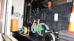 275 kVA Energieversorger fahrbar Tandem-Fahrgestell