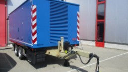 400 kVA Energieversorger fahrbar Tandem-Fahrgestell
