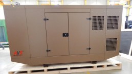 125 kVA Einbauaggregat für Wasseraufbereitungsanlagen