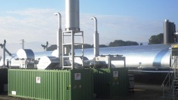 250 kW BHKW Biogas Container 9x3m