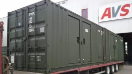 500 kVA Stromerzeugungscontainer SEC Bundeswehr
