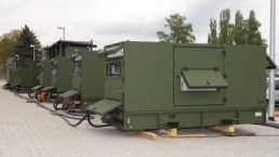 50 kVA Bundeswehr Stromaggregat mit VSCF Technologie